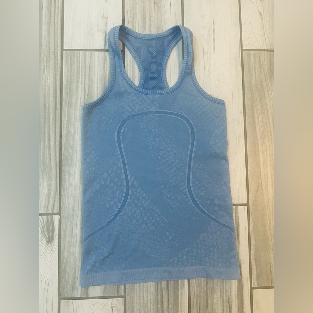 Lululemon, Swiftly Tech Razorback, Heathered Lullaby, 4